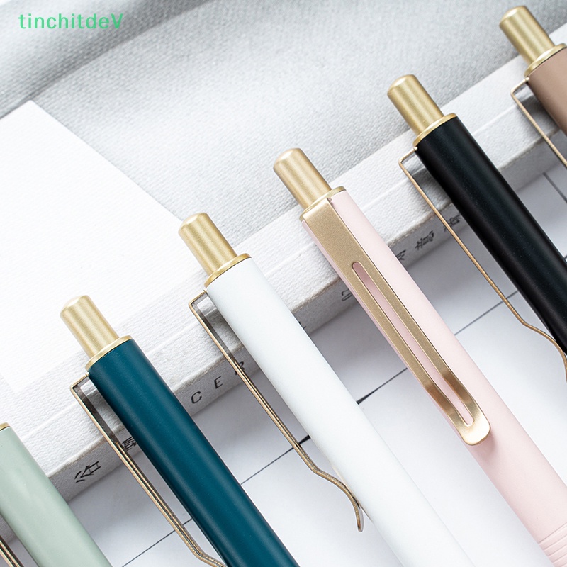 Bút Bi Kim Loại Nhiều Màu Sắc Phong Cách Nhật Bản