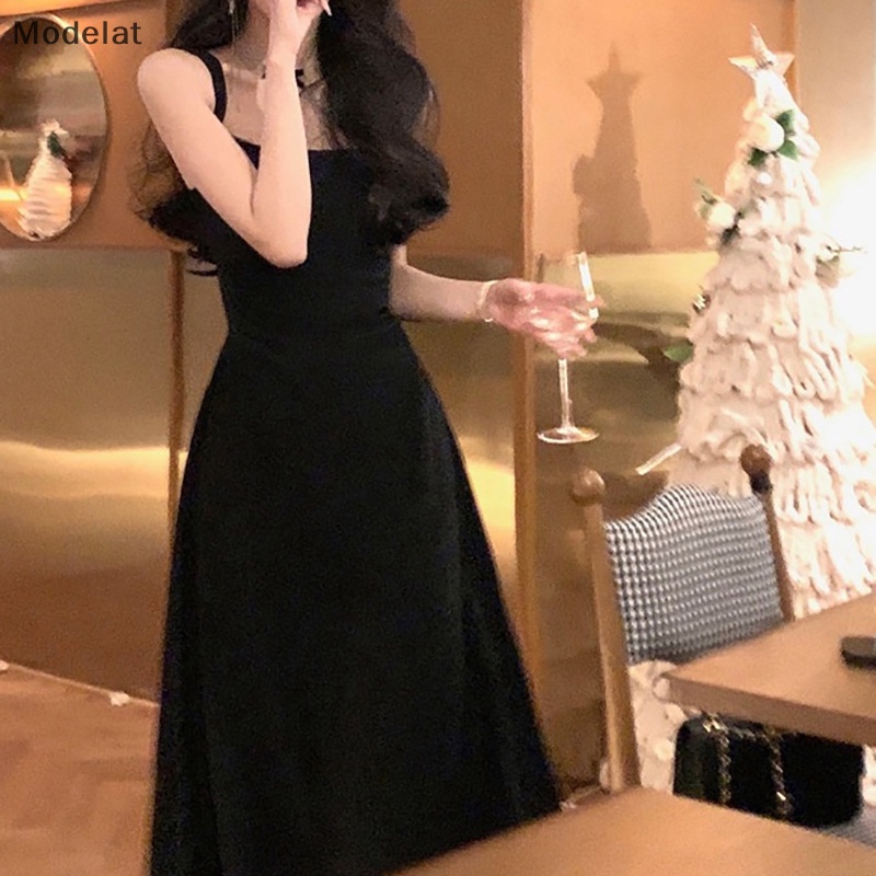 Mfc Đầm Midi Phong Cách Pháp Thời Trang Mùa Hè Quyến Rũ Cho Nữ