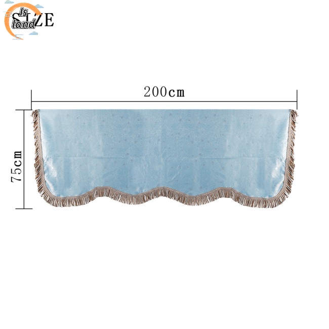 Vỏ Bọc Đàn Piano 88 Phím Đơn Giản Màu Trơn Phối Tua Rua Chống Bụi