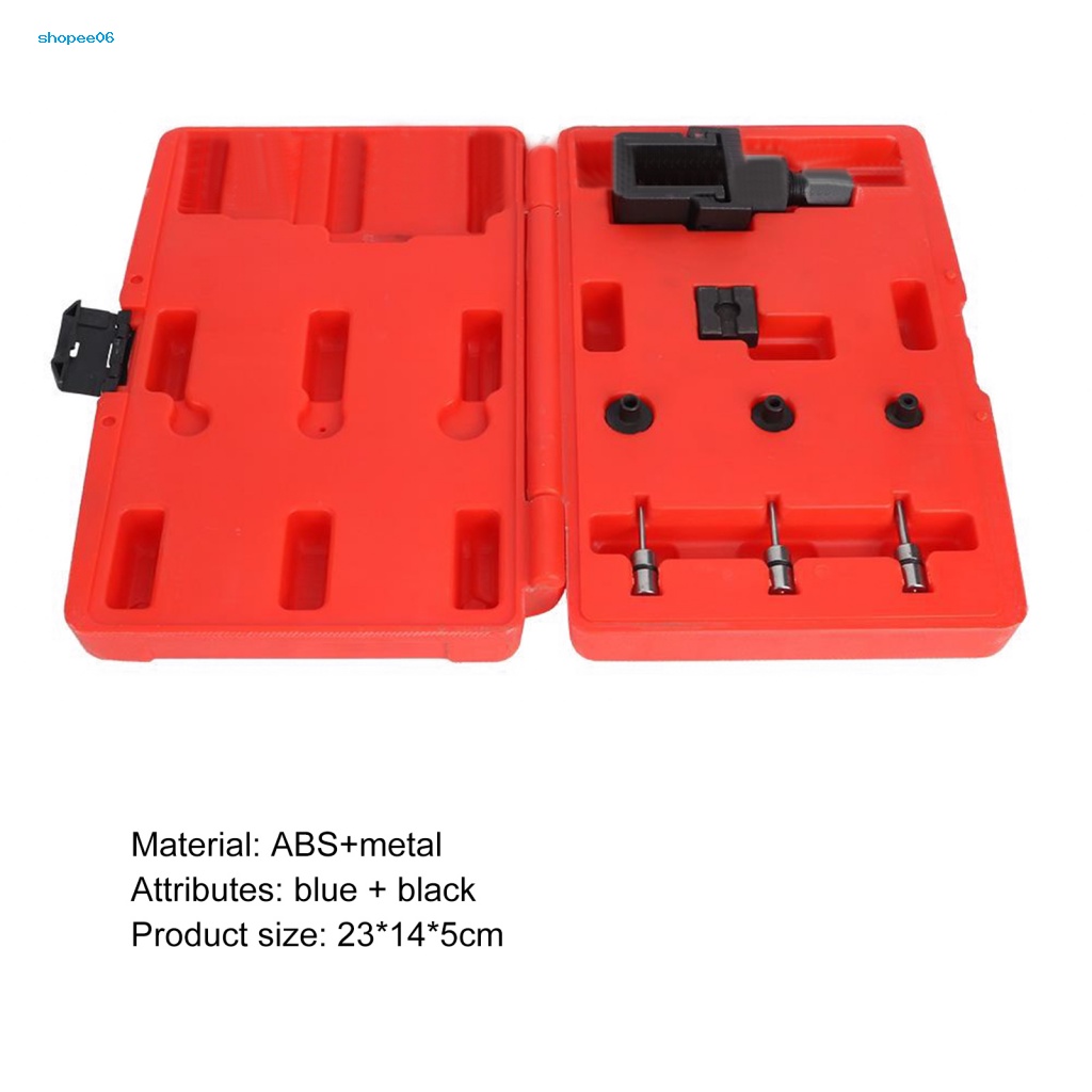 Set 8 Dụng Cụ Tháo Gỡ Đinh Tán Xích Xe Máy Bền Bỉ Tiện Dụng