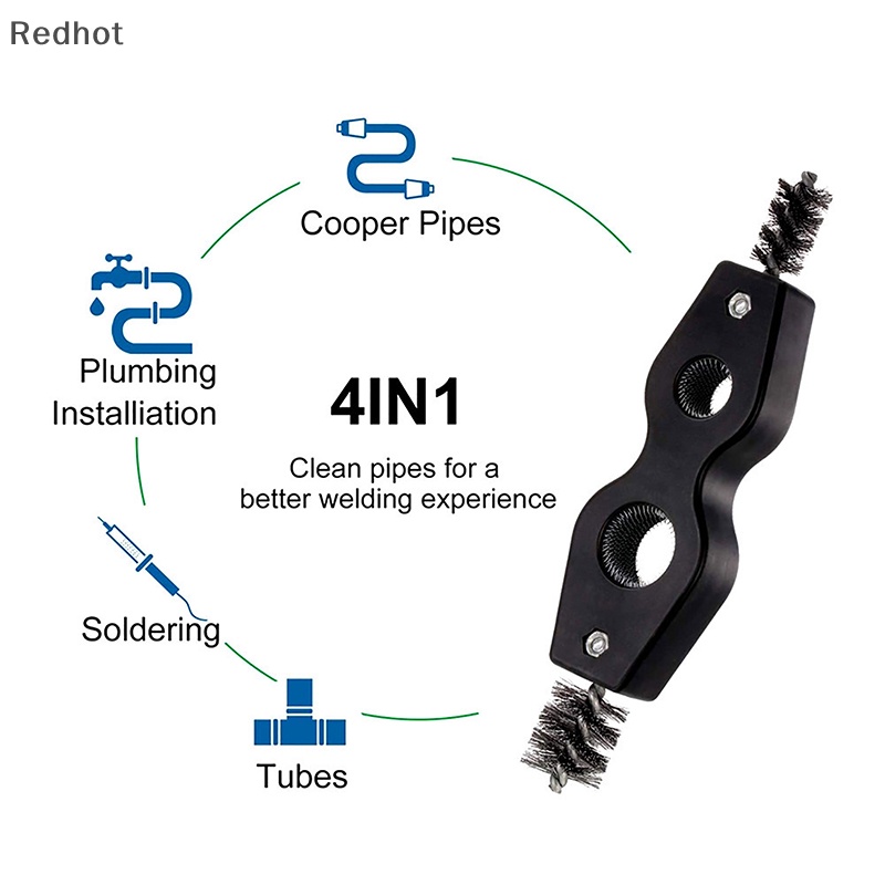 Dụng Cụ Làm Sạch Ống Nước 4 Trong 1 Màu Sắc Đa Dạng