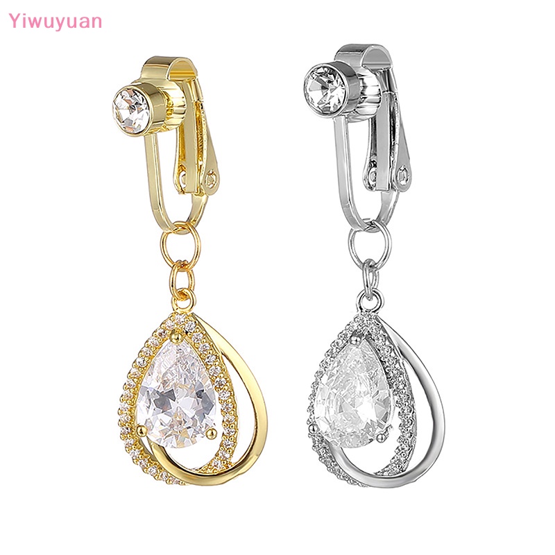 Khuyên Rốn Đính Đá Hình Trái Tim Thời Trang Mới Cho Nữ