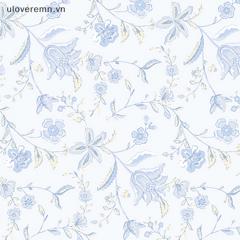 1 Đề Can Dán Tường Hình Hoa Dễ Thương Trang Trí Nhà Búp Bê