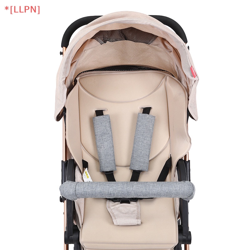 Vỏ Bọc Bảo Vệ Tay Vịn Xe Đẩy Em Bé Bằng Cotton Nguyên Chất Tiện Dụng