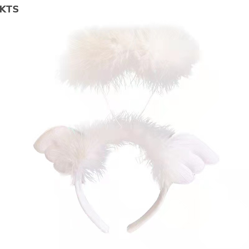 1 Băng Đô Hình Thiên Thần Có Đèn LED Trang Trí Tiệc