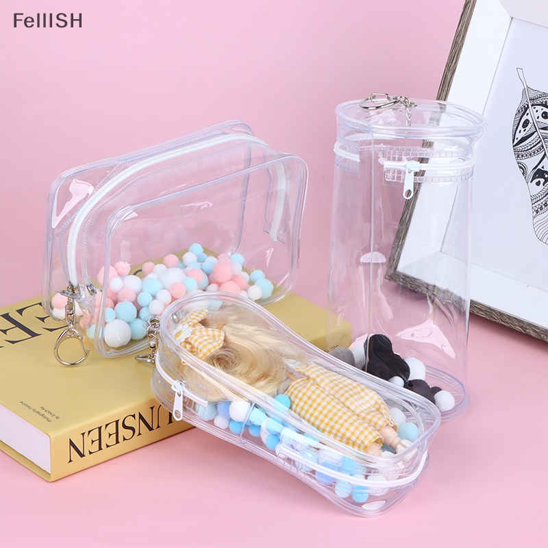 1 Hộp Đựng Búp Bê Nhồi Bông Chống Bụi Trong Suốt 439br