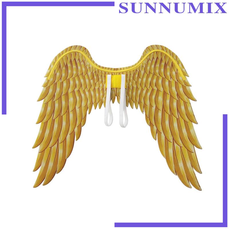 Bộ Thiên Thần 3D Bằng Vải Không Dệt Thoải Mái Kèm Dây Đeo Có Thể Điều Chỉnh
