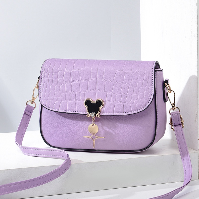 Túi Đeo Chéo Vuông Nhỏ Đựng Điện Thoại Phong Cách Hàn Quốc Thời Trang Mới Cho Nữ