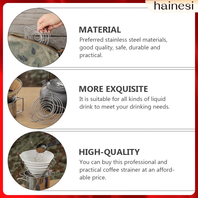 Giá Đỡ Cốc Lọc Cà Phê Nhỏ Giọt Bằng Thép Không Gỉ