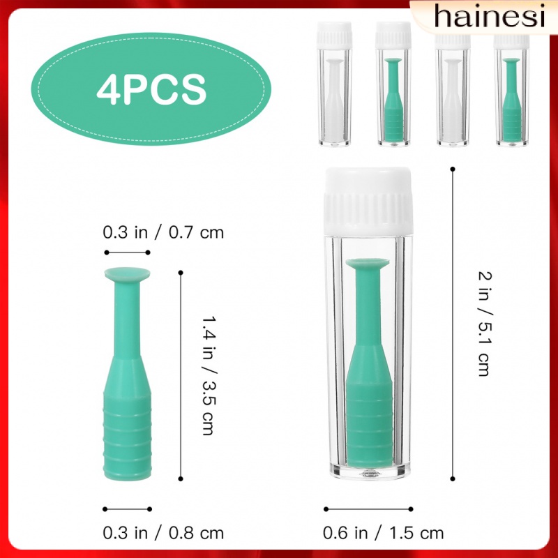 Hard Case Glasses Lens Inserter Cornea Suction Stick 4 Pcs