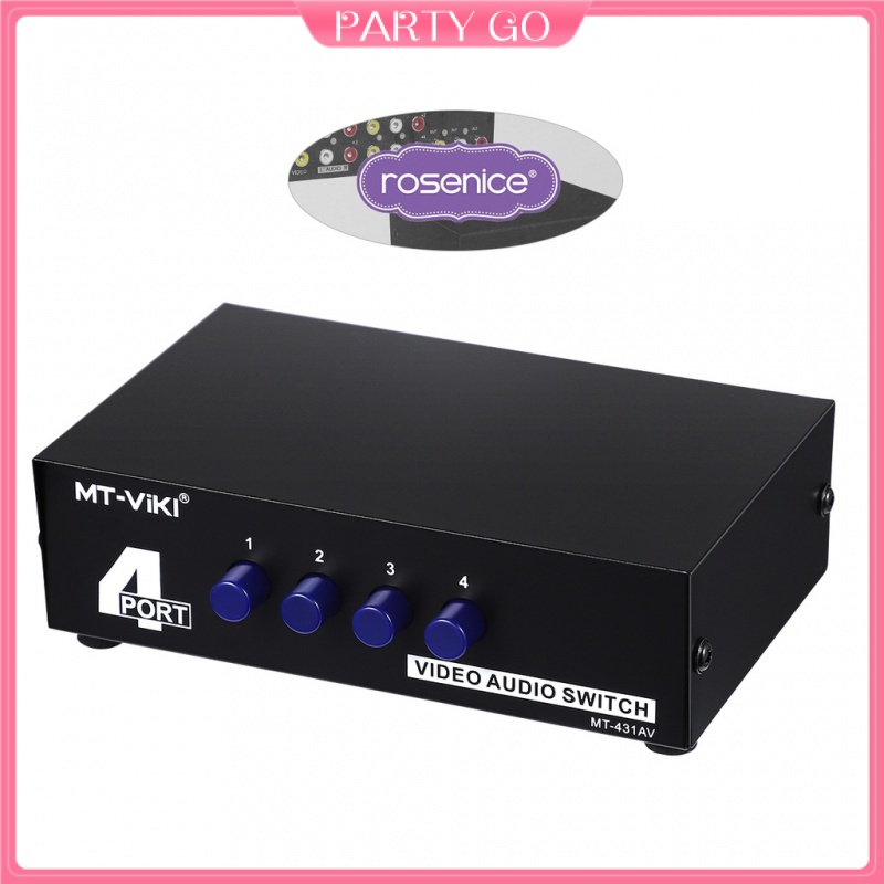 Bộ Thiết Bị Nhận Tín Hiệu Âm Thanh / Video 4 Trong 1