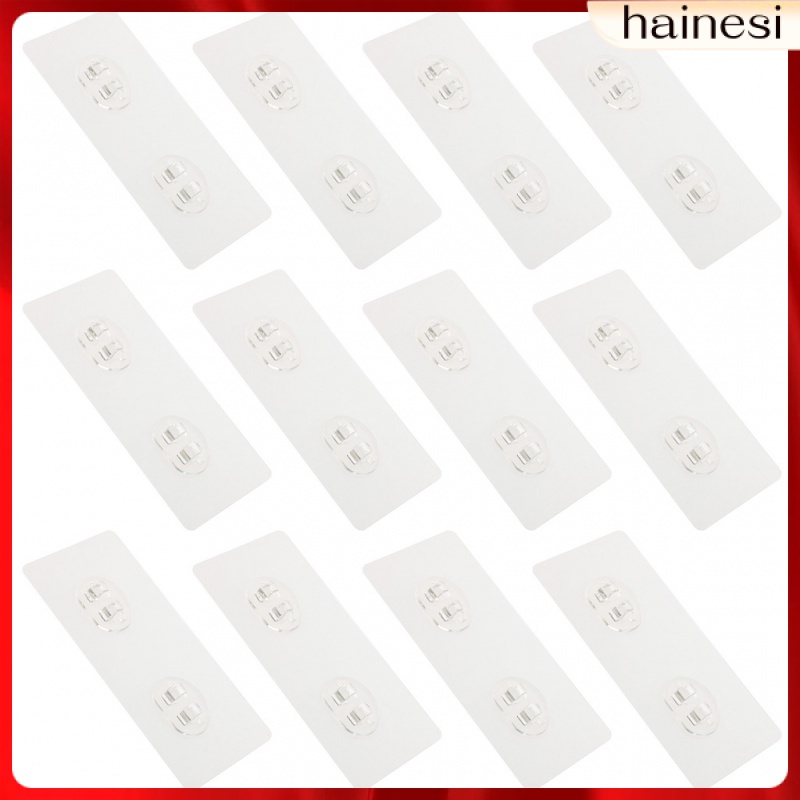 Set 12 Móc Treo Đồ Dán Tường Không Để Lại Dấu Vết