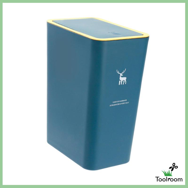 Thùng Rác Có Nắp Đa Năng Cho Phòng Tắm / Nhà Bếp