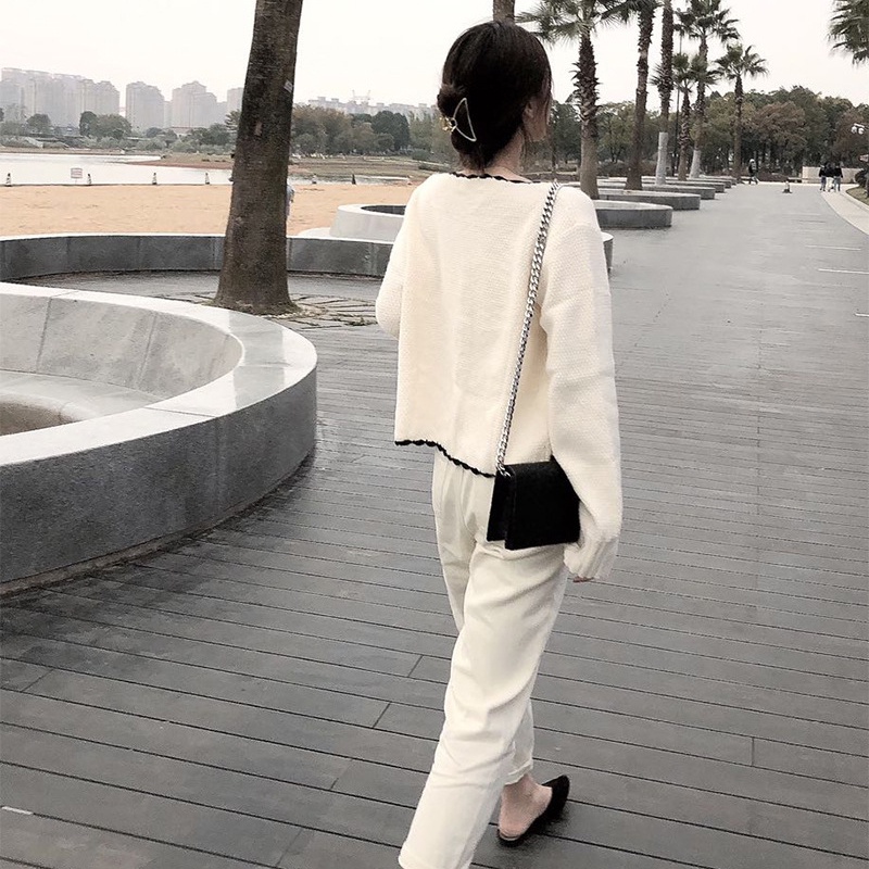 Túi Đeo Chéo Một Dây Xích Phong Cách Hong Kong Cao Cấp Thời Trang Cho Nữ