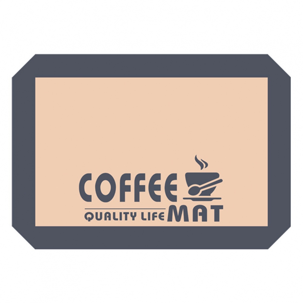 Tấm Lót Máy Pha Cà Phê Bằng Silicon Rộng 30 * 21cm Có Thể Gấp Gọn Tiện Dụng