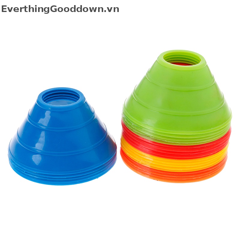 Everthinggooddown set 5 Đĩa Đánh Dấu Hình Nón Luyện Tập Đá Banh Thể Thao