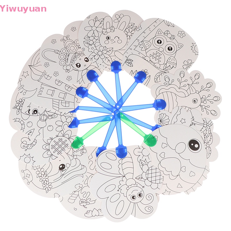 1 Chiếc Quạt Hoạt Hình Nhiều Màu Cho Bé