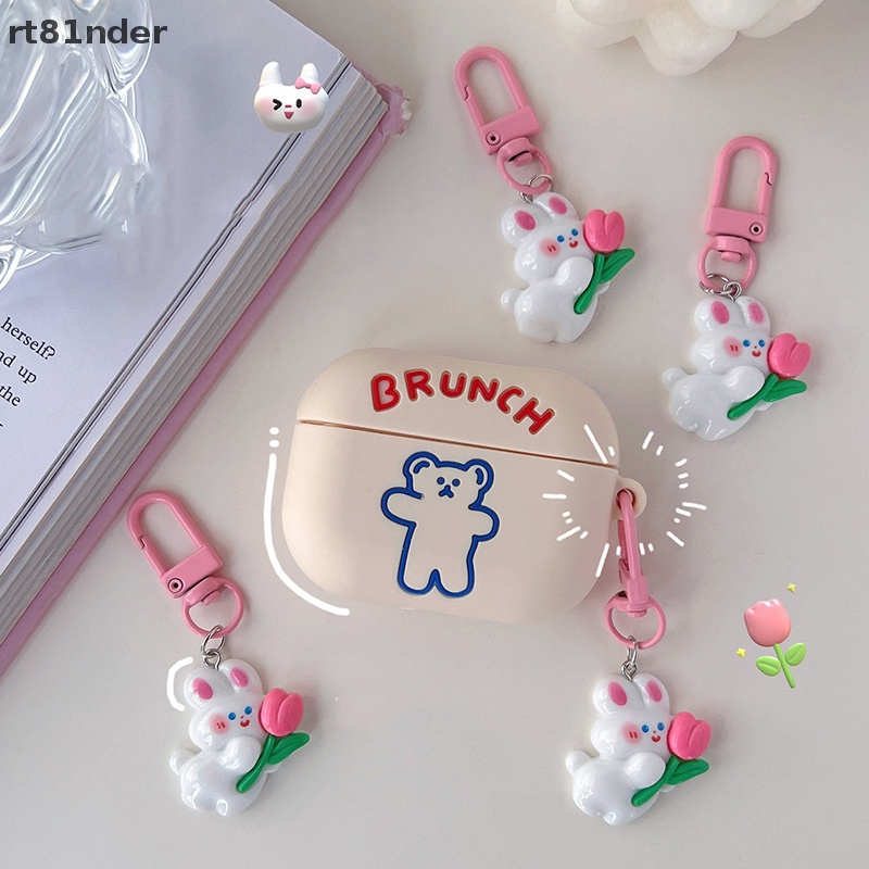 Rt Móc Chìa Khóa Hình Thỏ Mini Dễ Thương Cho Nữ