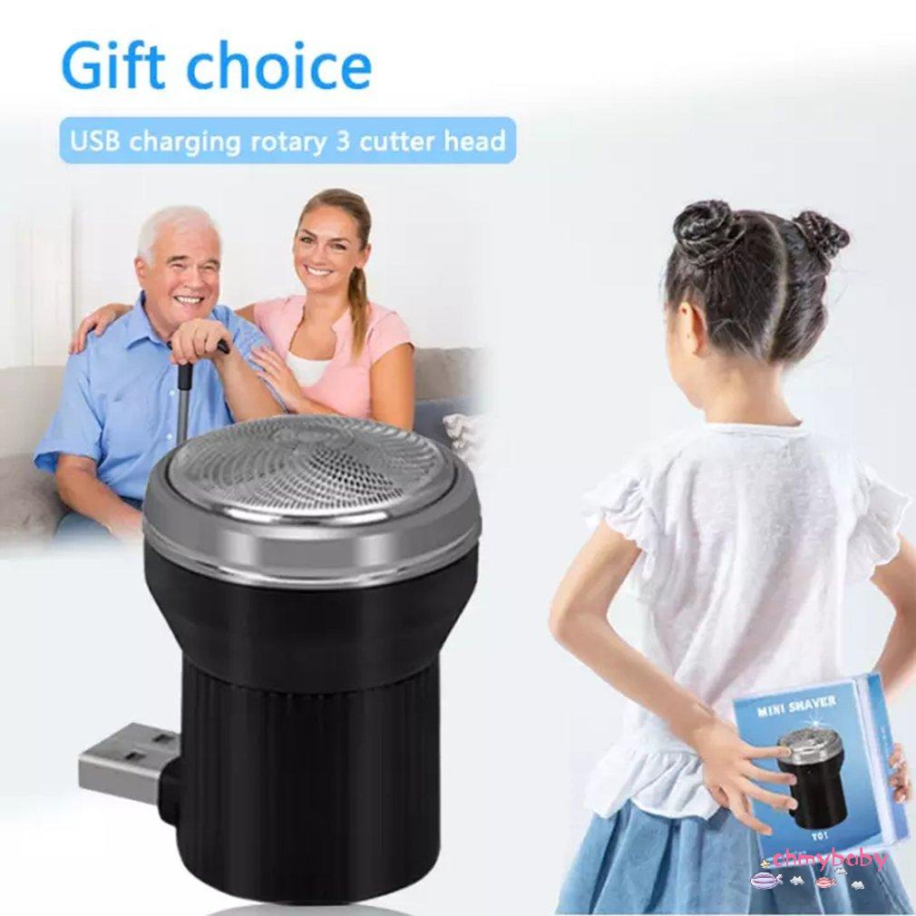 [InStock] Nhẹ Máy Cạo Râu Di Động Điện Sức Khỏe Quà Tặng Đẹp Trai Tiện Ích Tông Đơ Nam Cho Du Lịch [Z/14]