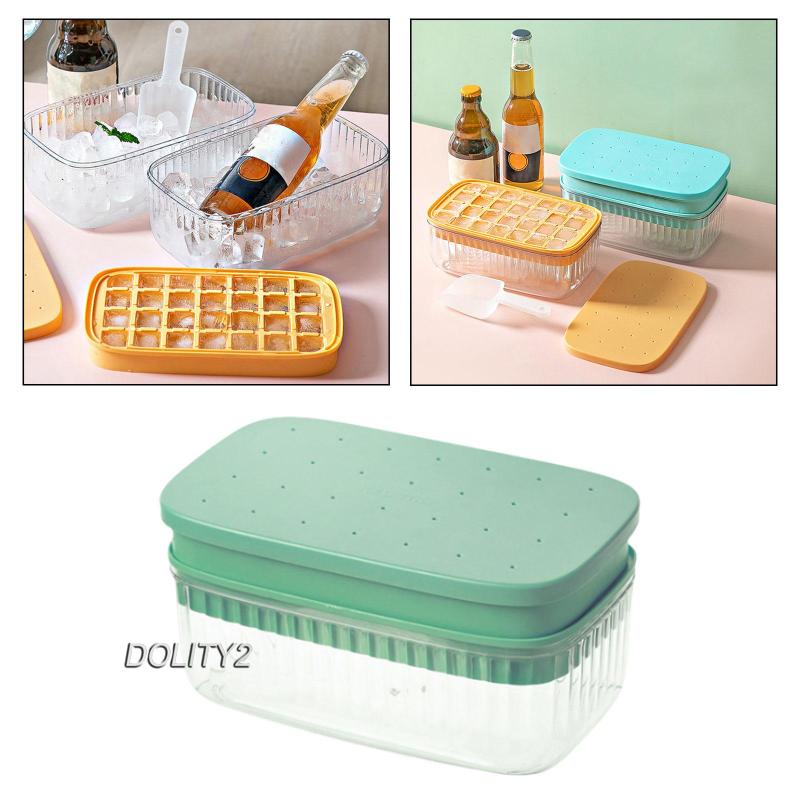 [Dolity2] Khay Làm Đá Bằng Silicone Cho Nhà Bếp