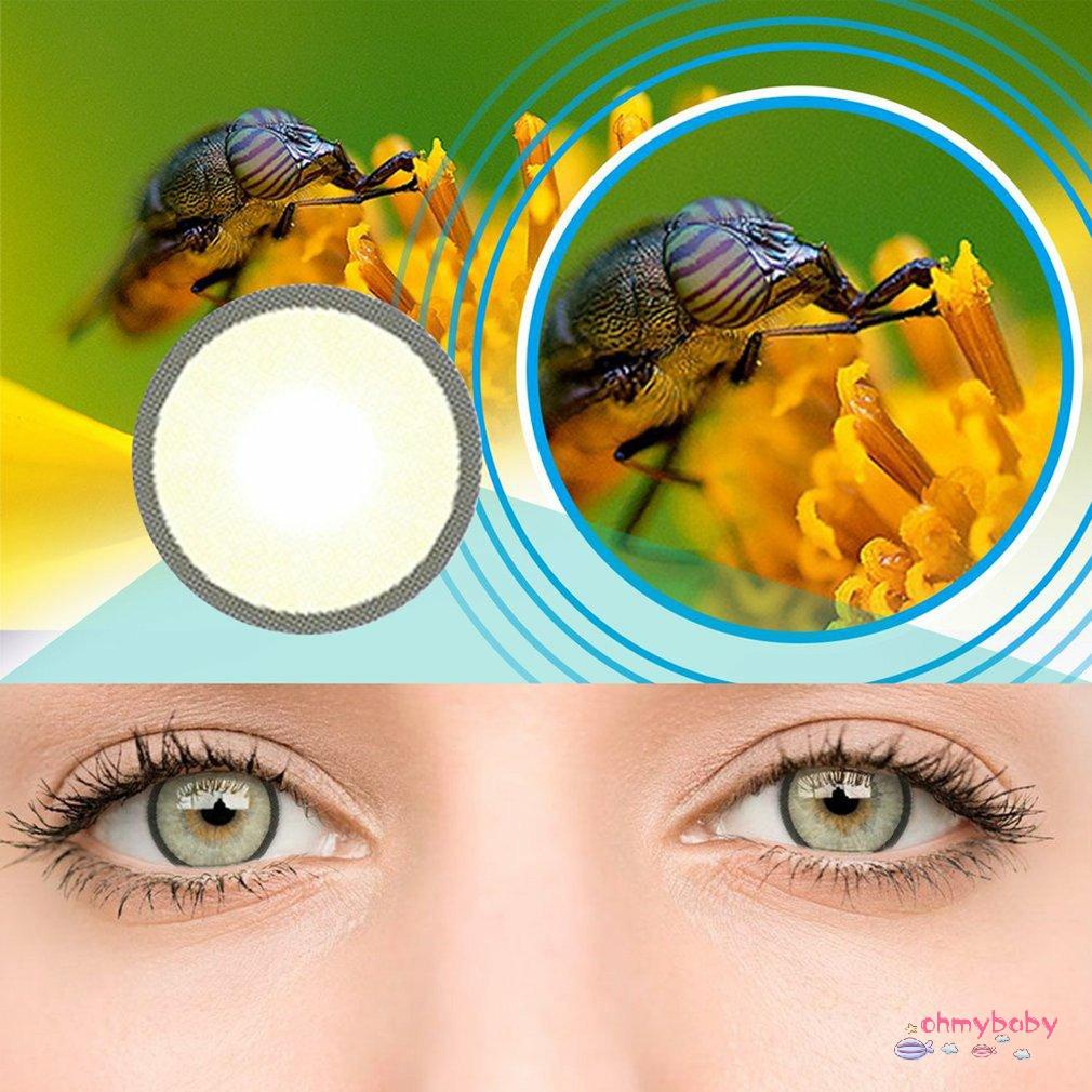 [OMB] Vòng Tròn Duyên Dáng Mắt To Làm Đẹp Kính Áp Tròng Đựng Mỹ Phẩm Dụng Cụ Hàng Ngày Shinning Cho Nữ [Z/5]