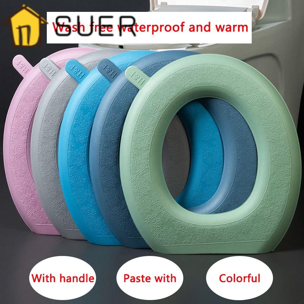 Đệm Lót Bồn Cầu Chống Thấm Nước Giặt Được Tiện Dụng