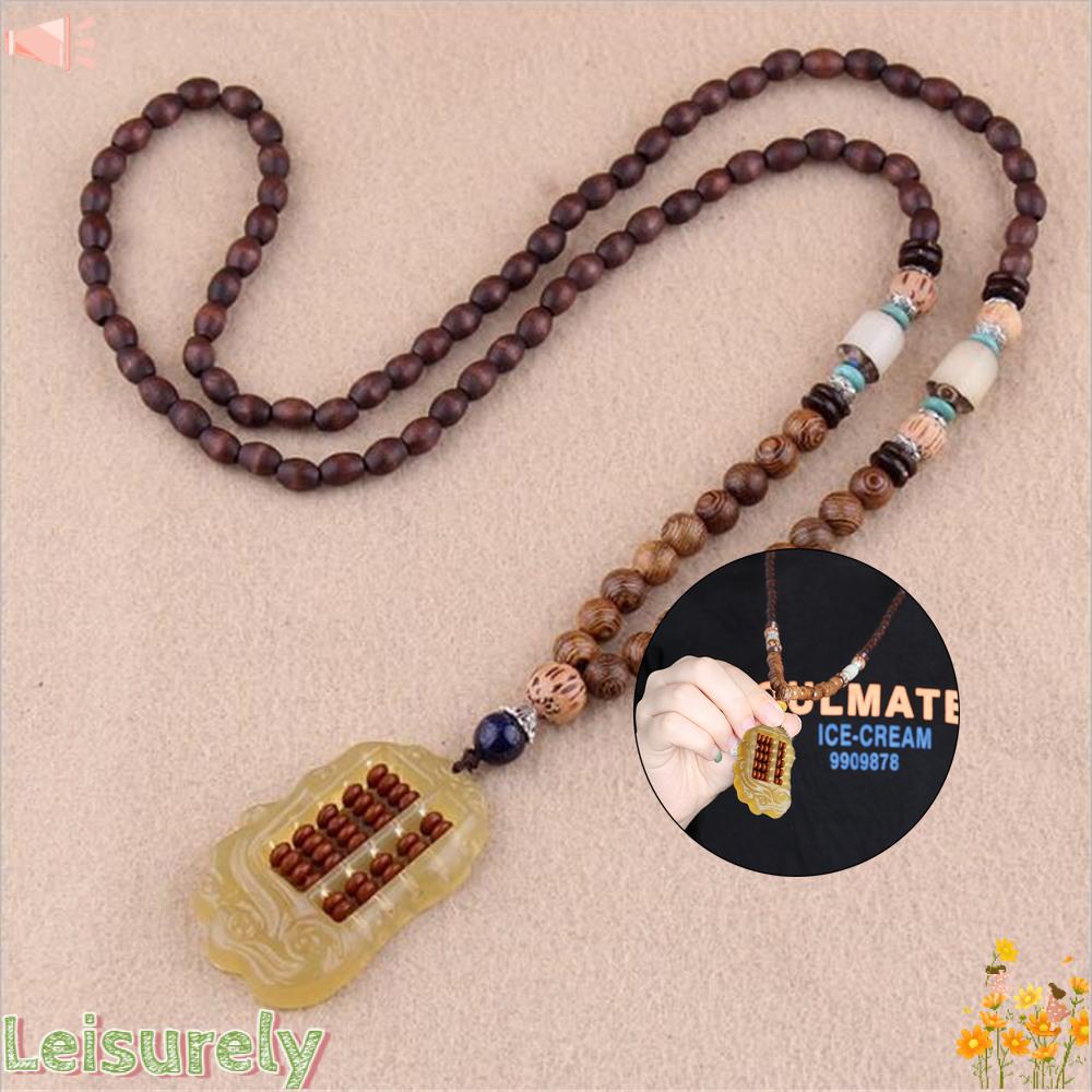 Vòng cổ Mặt Đá Phong Cách Phật Giáo Nepal Thời Trang