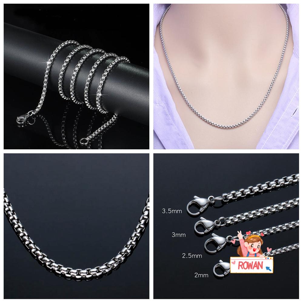 Dây Chuyền Bằng Thép Không Gỉ Thiết Kế Cá Tính Thời Trang|Vòng Cổ Màu Sắc Cá Tính Phong Cách Hiphop