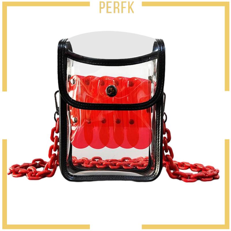 Túi Đựng Tóc 5 Ngăn Bằng Acrylic Trong Suốt Thời Trang