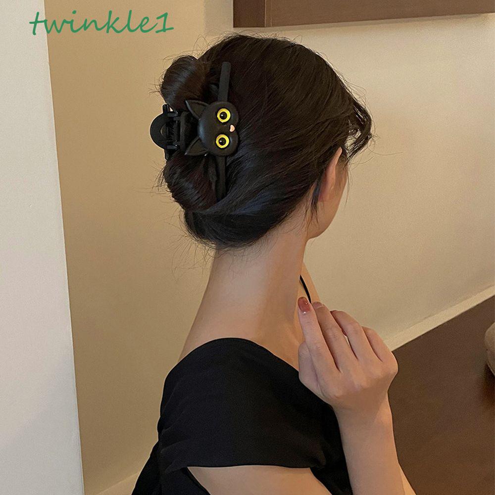 Kẹp Tóc Càng Cua Bằng Acrylic Lấp Lánh Phong Cách Hàn Quốc Ngọt Ngào Cho Nữ