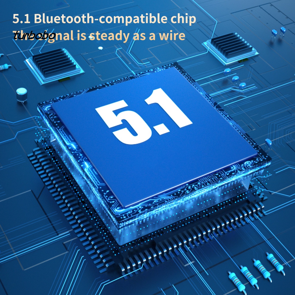 Tai Nghe Không Dây Bluetooth 5.1 Giảm Tiếng Ồn turbobo F9 Điều Khiển Cảm Ứng Tiện Dụng Cho Android