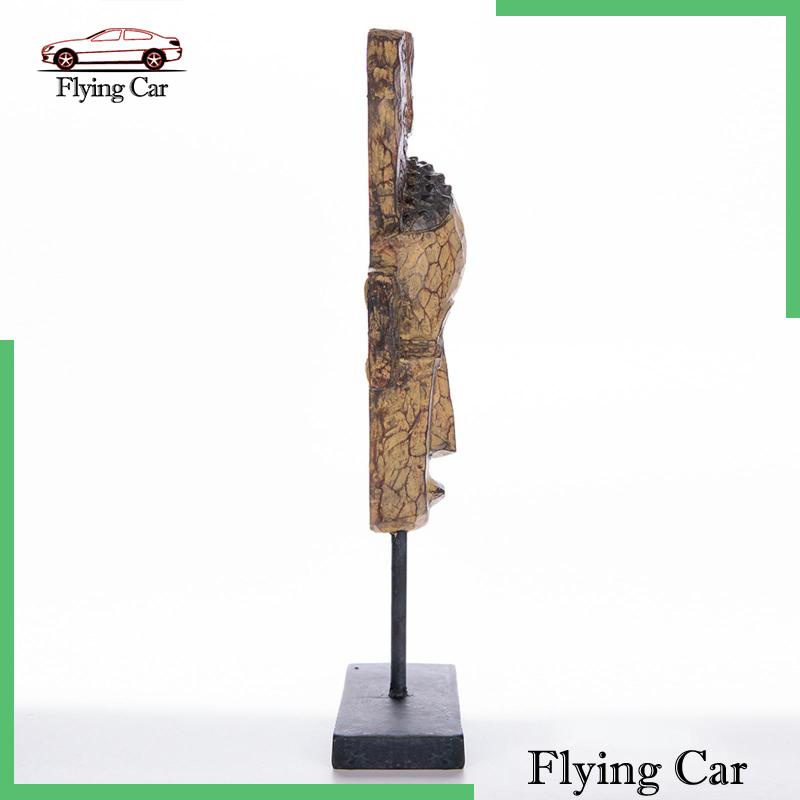 Mô Hình Đầu Người Phụ Nữ Châu Phi Sưu Tầm 2