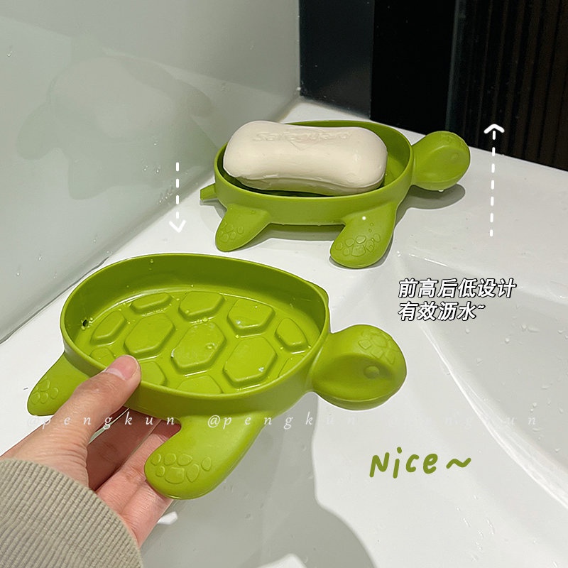 Hộp Đựng Xà Phòng Hình Rùa Dễ Thương Sáng Tạo