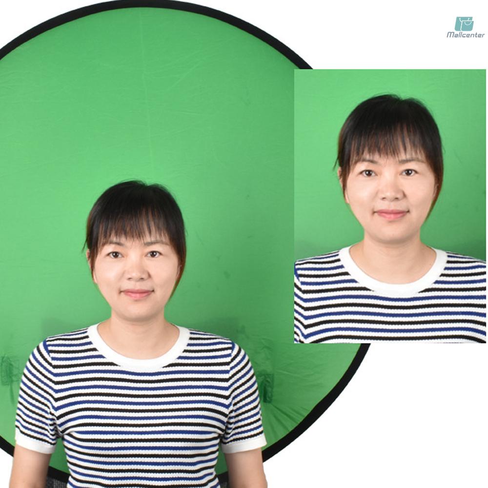 Foldable Photography Background Cloth Professional Round Green Screen Backdrop Photographic Accessories