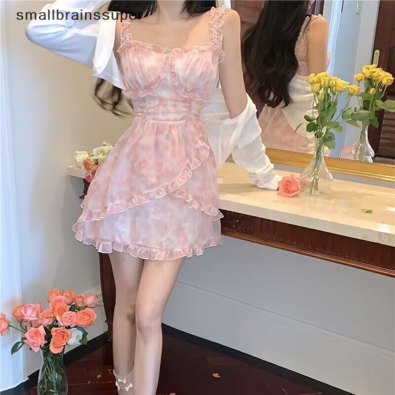 Đầm Voan Hoa Thời Trang Mùa Hè 2023 Dành Cho Nữ