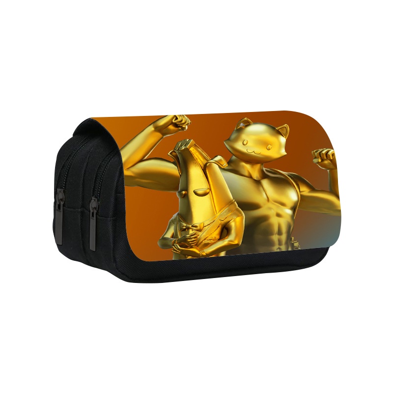 Túi Đựng Bút Hai Lớp Nắp Lật In Hình Game Fortnite Cho Học Sinh