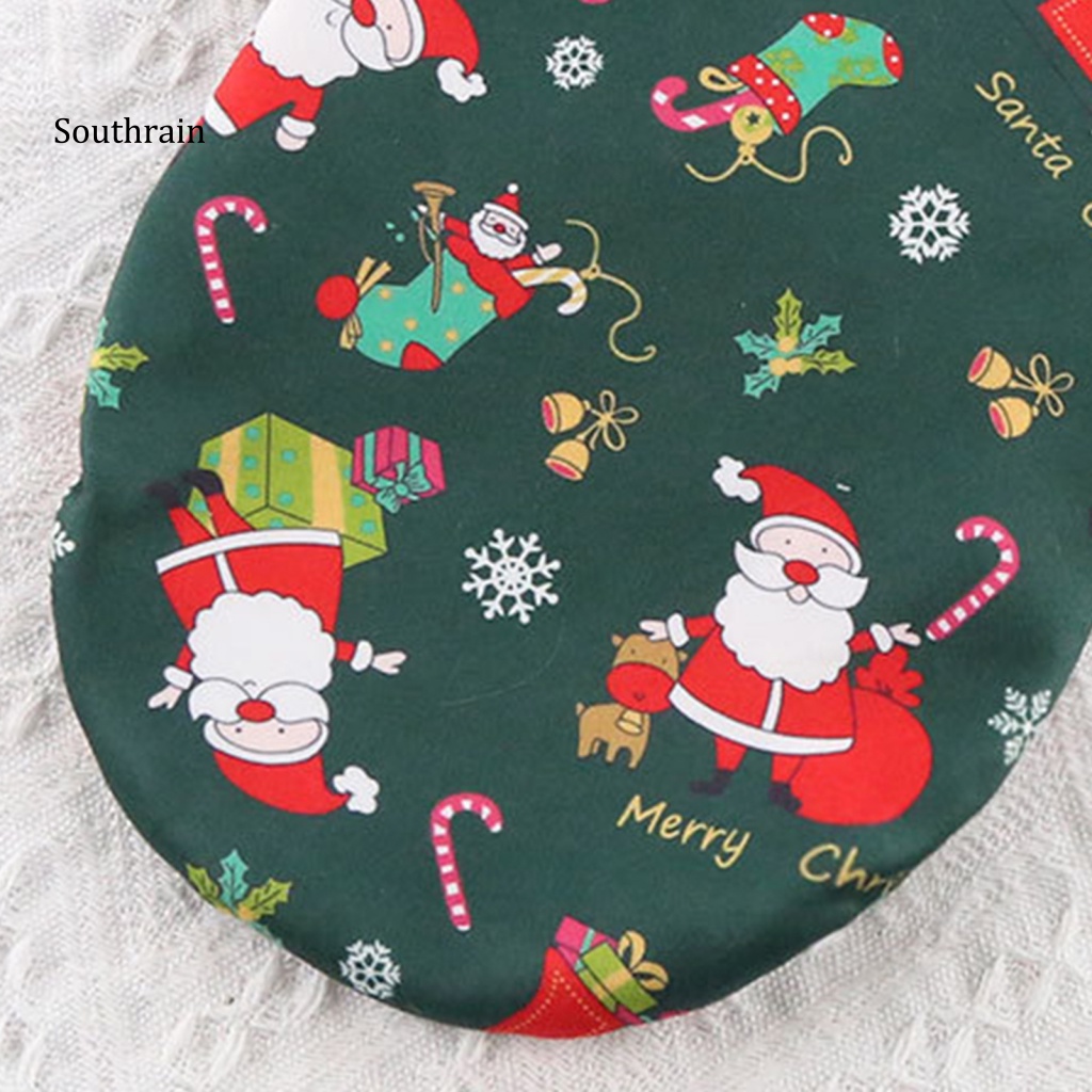 Áo Khoác Giữ Ấm Bằng Polyester Thoải Mái Phong Cách Giáng Sinh Dành Cho Cún Cưng