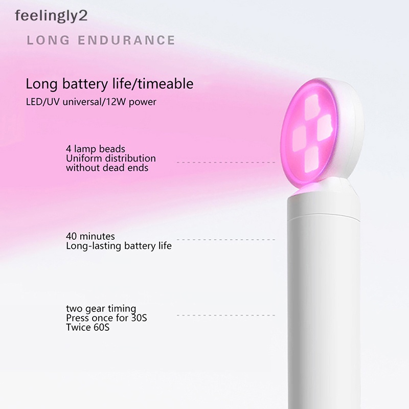 Đèn LED UV Sấy Khô Sơn Móng Tay 12W Thiết Kế Nhỏ Gọn Tiện Dụng