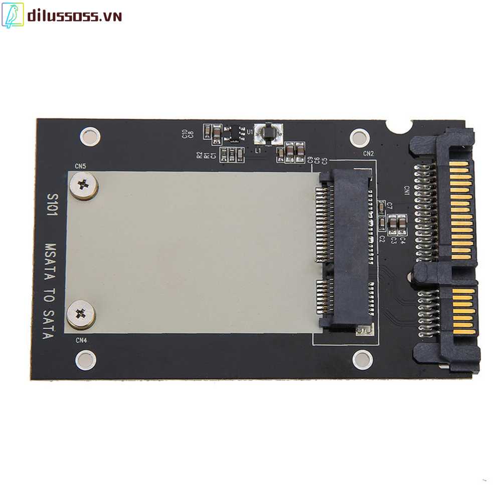 Card Chuyển Đổi MSATA Sang SATA3.0 SSD Cho Ổ CứNg SSD 30x50mm MSATASSD
