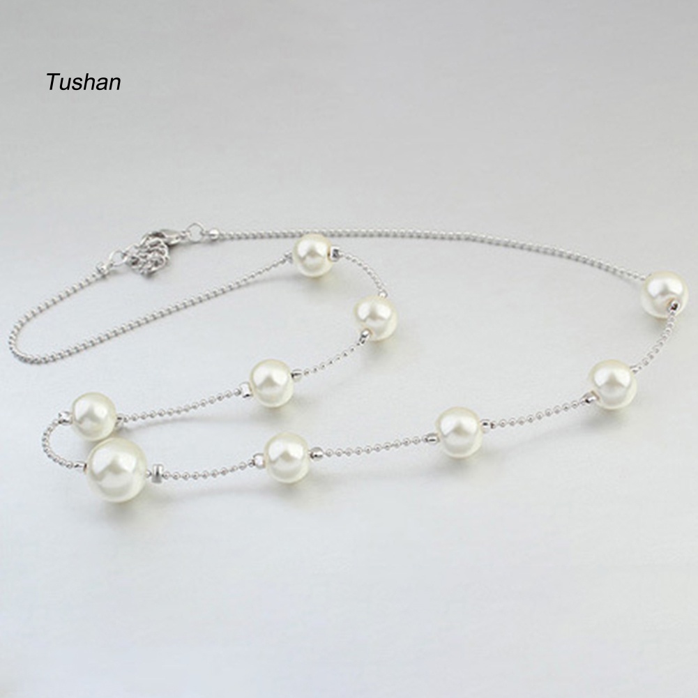 Vòng cổ Ngọc Trai Giả Thời Trang Dành Cho Nữ