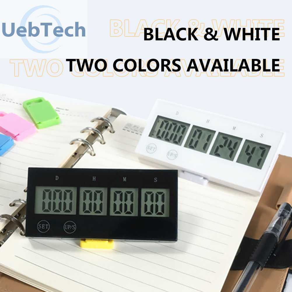 Đồng Hồ Đếm Ngược 999 Ngày Sử Dụng Điện Gọn Nhẹ Có Thể Tái Sử Dụng