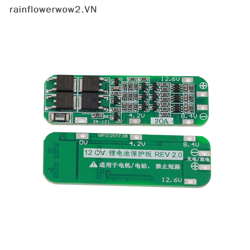 Bảng Mạch Bảo Vệ 12V 12.6V 18650 Li-ion PCB BMS Dành Cho Động Cơ Khoan 12.6V Lipo