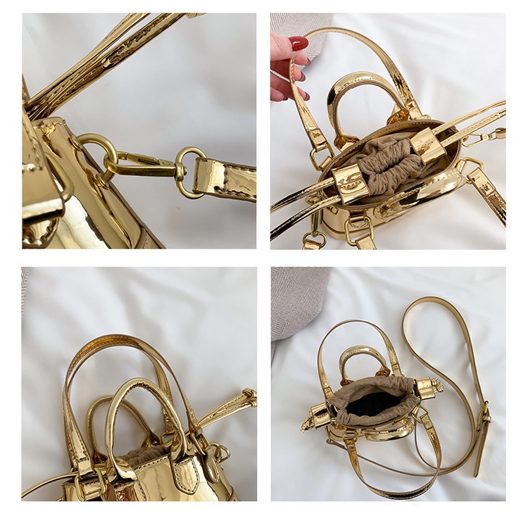 Túi Đeo Chéo Bằng Da Bóng Thời Trang 2023 Dành Cho Nữ