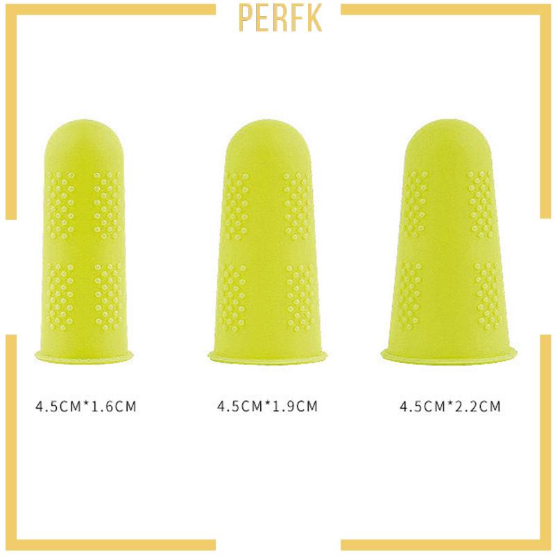 Bộ 3 Bọc Ngón Tay Bằng Silicone Chống Trượt Tiện Dụng