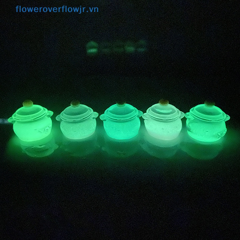 Mô Hình Bình Sữa Mini Bằng Nhựa Phát Quang Độc Đáo