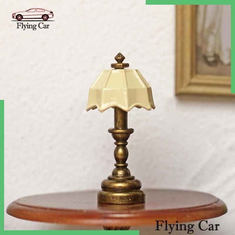 [Lzdjfmy2] Đèn Bàn Trang Trí Nhà Búp Bê Tỉ Lệ 1: 12