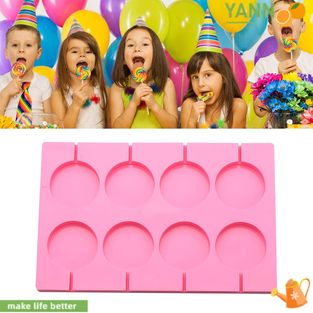 Khuôn Silicone Làm Kẹo Mút Hình Quả Bóng Tròn Lớn 1