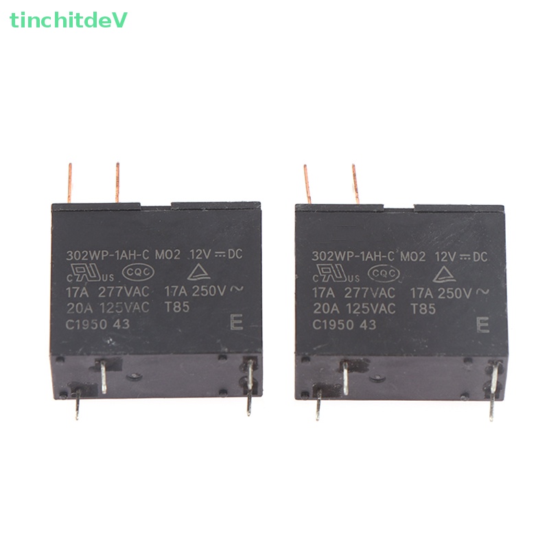 Set 2 Rơ Le 12V 302WP-1AH-C M02 12VDC 4Pin Chuyên Dụng Cho Lò Vi Sóng