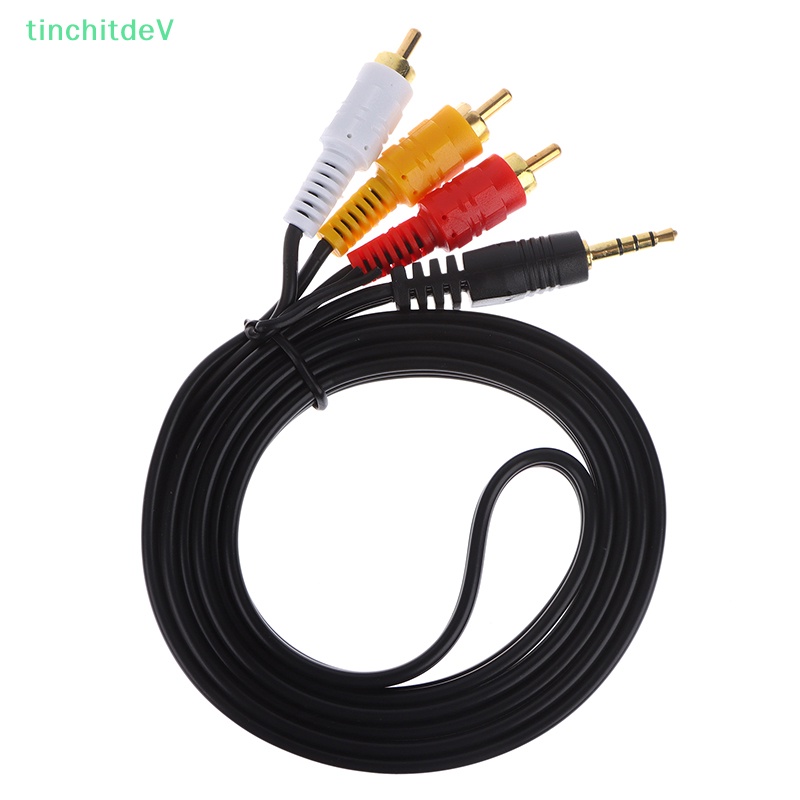 Cáp ChuyểN ĐổI Âm Thanh / Video 3.5mm ĐầU CắM Sang 3Rca Chuyên DụNg