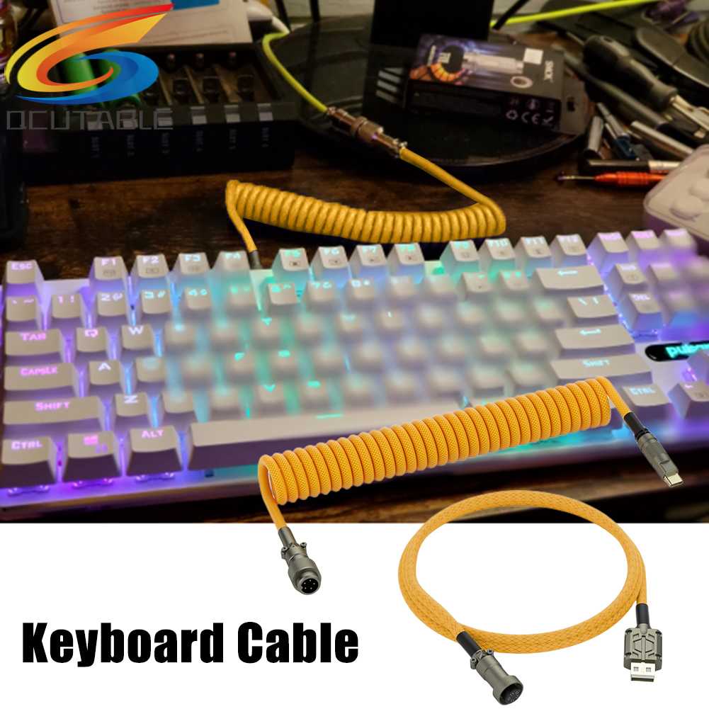 Dây Lò Xo Nối Dài 1.5m Chuyển Đổi Type C Sang USB